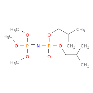 Phosphorimidic acid, [bis(2-methylpropoxy)phosphinyl]-, trimethyl ester