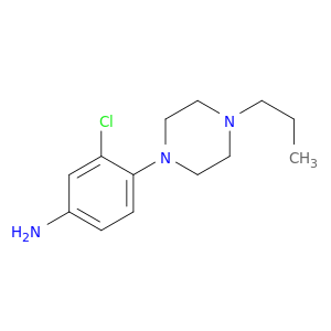 3-Chloro-4-(4-propylpiperazin-1-yl)aniline