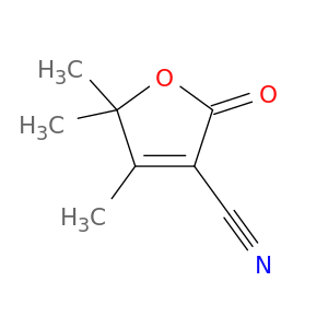 4,5,5-TRIMETHYL-2-OXO-2,5-DIHYDRO-3-FURANCARBONITRILE