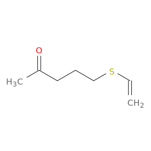 2-Pentanone,5-(ethenylthio)-