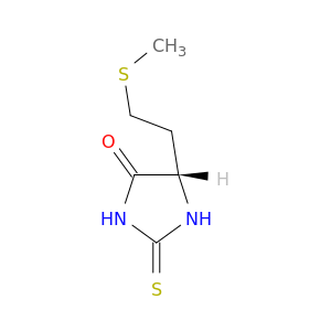 4-Imidazolidinone, 5-[2-(methylthio)ethyl]-2-thioxo-, (S)-