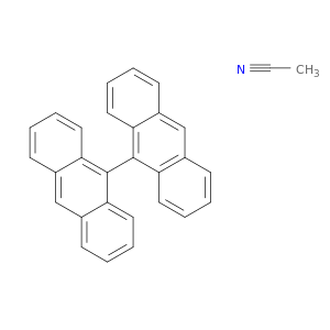 9,9'-Bianthracene, compd. with acetonitrile (1:1)