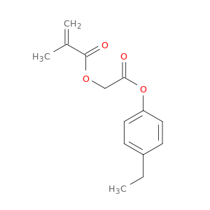 2-Propenoic acid, 2-methyl-, 2-(4-ethylphenoxy)-2-oxoethyl ester