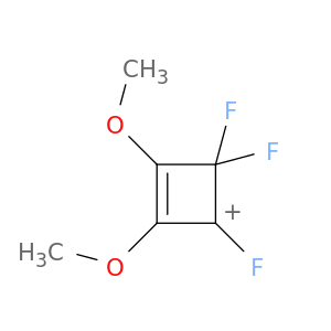 Cyclobutenylium, 1,4,4-trifluoro-2,3-dimethoxy-