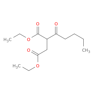 Butanedioic acid, (1-oxopentyl)-, diethyl ester