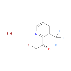 Ethanone, 2-bromo-1-[3-(trifluoromethyl)-2-pyridinyl]-, hydrobromide