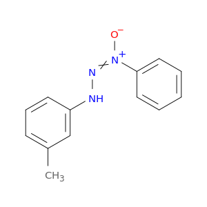 1-Triazene, 3-(3-methylphenyl)-1-phenyl-, 1-oxide