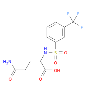4-氨基甲酰基-2-[3-(三氟甲基)苯磺酰胺]丁酸