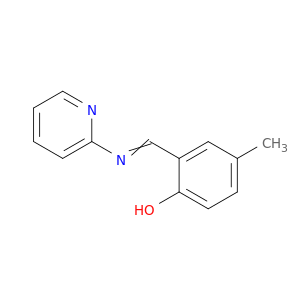 Phenol, 4-methyl-2-[(2-pyridinylimino)methyl]-