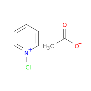 Pyridinium, 1-chloro-, acetate