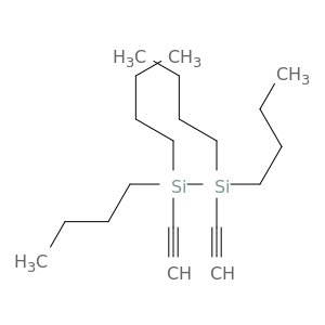 Disilane, 1,1,2,2-tetrabutyl-1,2-diethynyl-
