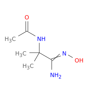 N-[1-(N'-hydroxycarbamimidoyl)-1-methylethyl]acetamide