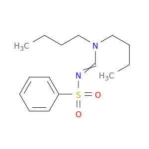 Benzenesulfonamide, N-[(dibutylamino)methylene]-