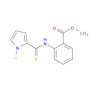 Benzoic acid, 2-[(1H-pyrrol-2-ylthioxomethyl)amino]-, methyl ester