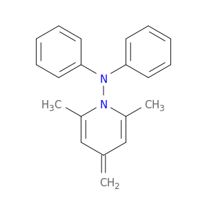 1(4H)-Pyridinamine, 2,6-dimethyl-4-methylene-N,N-diphenyl-
