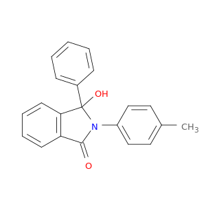 3-hydroxy-2-(4-methylphenyl)-3-phenyl-2,3-dihydro-1h-isoindol-1-one