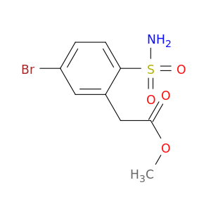 甲基2-(5-溴-2-氨磺酰苯基)醋酸盐