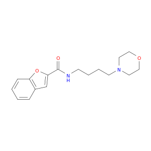 N-(4-吗啉丁基)苯并呋喃-2-甲酰胺