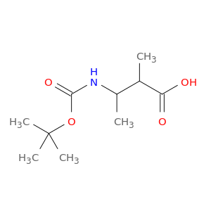 3-((tert-Butoxycarbonyl)amino)-2-methylbutanoic acid