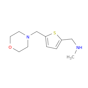 2-Thiophenemethanamine,N-methyl-5-(4-morpholinylmethyl)-