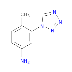 4-methyl-3-(1H-1,2,3,4-tetrazol-1-yl)aniline