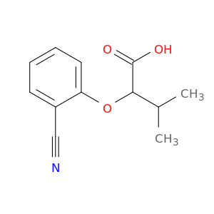 2-(2-Cyanophenoxy)-3-methylbutanoic acid