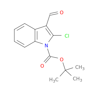 1H-Indole-1-carboxylicacid, 2-chloro-3-formyl-, 1,1-dimethylethyl ester