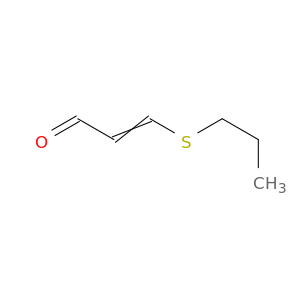 2-Propenal, 3-(propylthio)-