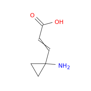 2-Propenoic acid,3-(1-aminocyclopropyl)-, (E)- (9CI)
