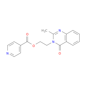 2-(2-METHYL-4-OXO-3,4-DIHYDRO-3-QUINAZOLINYL)ETHYLISONICOTINATE