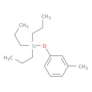 Silane, (3-methylphenoxy)tripropyl-