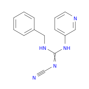 1-BENZYL-2-CYANO-3-(PYRIDIN-3-YL)GUANIDINE