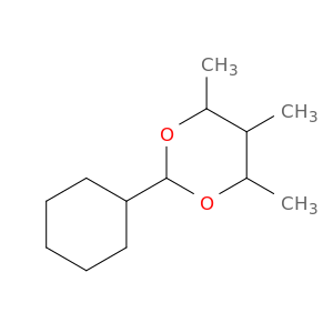 1,3-Dioxane, 2-cyclohexyl-4,5,6-trimethyl-