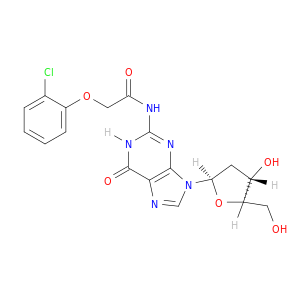 Guanosine, N-[(2-chlorophenoxy)acetyl]-2'-deoxy-