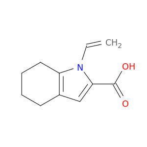 1H-Indole-2-carboxylic acid, 1-ethenyl-4,5,6,7-tetrahydro-
