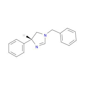 1H-Imidazole, 4,5-dihydro-4-phenyl-1-(phenylmethyl)-, (R)-