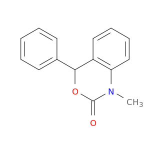 1-methyl-4-phenyl-1,4-dihydro-2h-3,1-benzoxazin-2-one