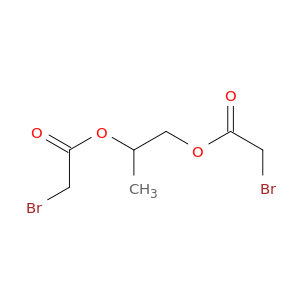 Acetic acid, 2-bromo-,1,1'-(1-methyl-1,2-ethanediyl) ester