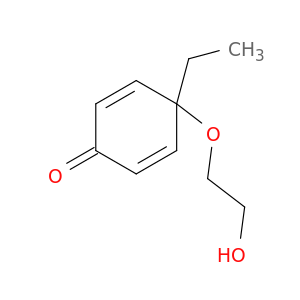 2,5-CYCLOHEXADIEN-1-ONE, 4-ETHYL-4-(2-HYDROXYETHOXY)-