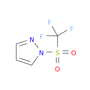 1H-Pyrazole, 1-[(trifluoromethyl)sulfonyl]-