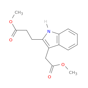 1H-Indole-2-propanoic acid, 3-(2-methoxy-2-oxoethyl)-, methyl ester