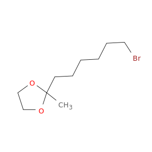 1,3-Dioxolane, 2-(6-bromohexyl)-2-methyl-