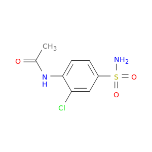Acetamide, N-(4-(aminosulfonyl)-2-chlorophenyl)-