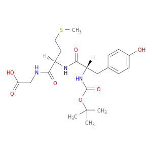 甘氨酸,N-[N-[N-[(1,1-二甲基氧基)羰基]-L-酪氨基]-d-甲硫氨酸]-