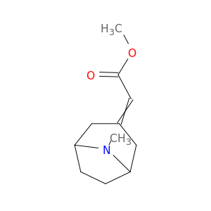 Acetic acid, (8-methyl-8-azabicyclo[3.2.1]oct-3-ylidene)-, methyl ester