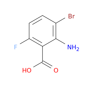 2-Amino-3-bromo-6-fluorobenzoic Acid