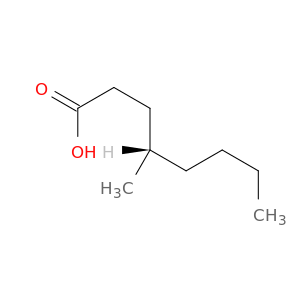 Octanoic acid, 4-methyl-, (4S)-