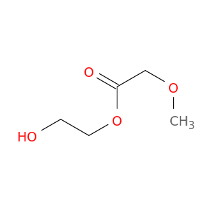 Acetic acid, methoxy-, 2-hydroxyethyl ester