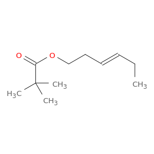 Propanoic acid, 2,2-dimethyl-, (3E)-3-hexenyl ester