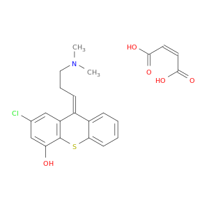 (Z)-2-Chloro-9-(3-(dimethylamino)propylidene)-9H-thioxanthen-4-ol maleate